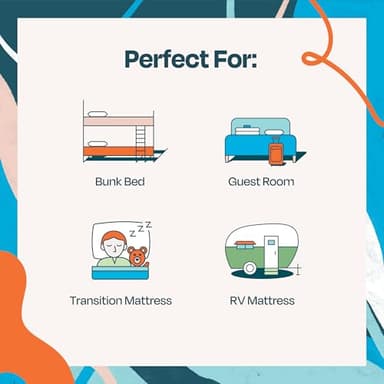 Linenspa 5 Inch Gel Infused Memory Foam Mattress - Queen Size - Firm - Low Profile Bed - Mattress in a Box - Youth or Kids Bed - Guest Bedroom - Pressure Relieving and Breathable - CertiPur Certified - Image 6