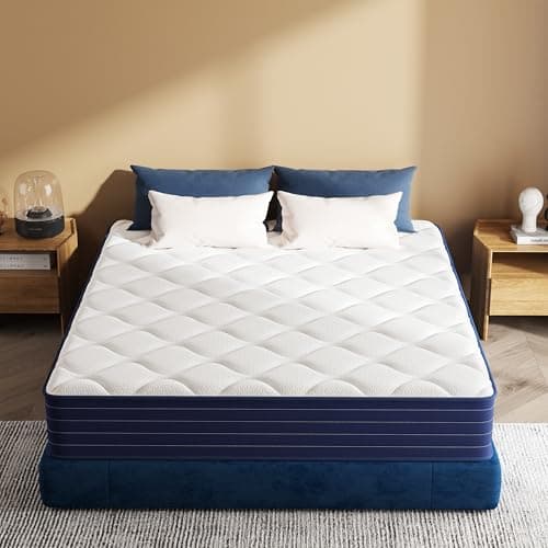 Traumliebe Full Mattress, 12 Inch Full Size Mattress in a Box, Double Mattress, Pocket Spring&Memory Foam, Medium Firm, Motion Isolation, Fiberglass Free, CertiPUR-US Certified - Image 1