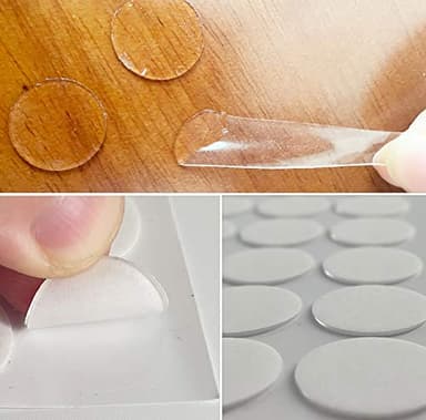 Clear Sticky Tack Adhesive Poster Tacky Putty Removable Round Putty Double-Sided Round No Traces Adhesive Sticke for Festival Decoration（630） - Image 2