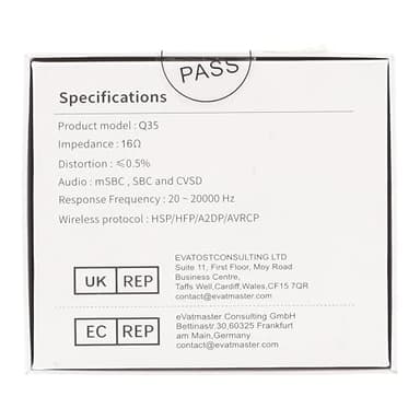 Ear Buds Wireless Earbuds, HiFi Stereo Bluetooth 5.3 Running Headphones with Dual LED Display 30Hrs Playtime, Built-in Mic, Type-C, in-Ear Bluetooth Earphones with Earhooks for Sport, Rose Gold - Image 10