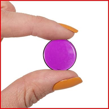 edxeducation Transparent Counters | Set of 500 | Math Manipulatives for Kids | Assorted Colors | 3/4 in | Counting, Sorting, Light Table, Bingo and more - Image 7