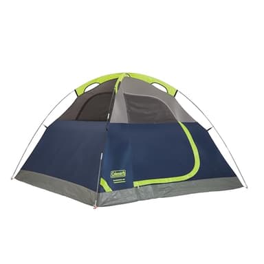 Coleman Sundome Camping Tent with Rainfly, 2/3/4/6 Person Tent Sets Up in 10 Mins, Weatherproof Shelter for Camping, Festivals, Backyard, Sleepovers, & More - Image 2