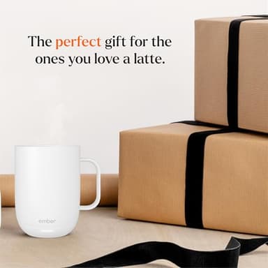Ember Temperature Control Smart Mug 2, 14 Oz, App-Controlled Heated Coffee Mug with 80 Min Battery Life and Improved Design, White (Renewed) - Image 10