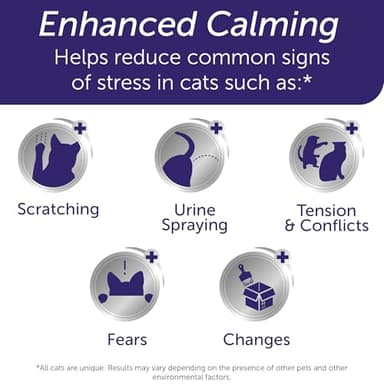 FELIWAY® Optimum 30 Day Cat Calming Plug In Pheromone Diffuser Starter Kit, 48ml - Helps Reduce Common Signs of Stress in Cats & Kittens, Enhanced Calming - Image 4