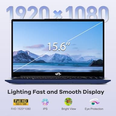 NIMO 15.6" IPS FHD-Gaming-Laptop, AMD Ryzen 5 6600H 6 Cores 16GB DDR5 RAM 512GB SSD (Beat i7-1165G7, Up to 4.5GHz) Radeon 660M GPU-Computer with Backlit Keyboard 100W Type-C Fingerprint Win 11 - Image 5