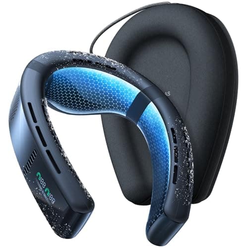 TORRAS COOLiFY Cyber 2025 Flagship AI Neck Air Conditioner, Ultimate Immersive Cooling Portable Neck Fan【No.1 Coolest & Max Cooling Area】 Neck Fans that Blow Cold Air 6000 mah Rechargeable for Gifts - Image 1