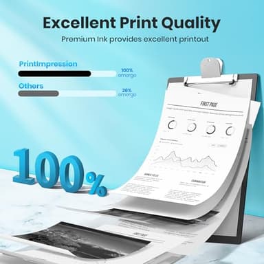 PG-210XL Black Ink Cartridge Replacement for Canon 210XL Black Ink Cartridge PG-210XL PG 210 XL Work for Canon PIXMA IP2700 IP2702 MP230 MP250 MP280 MX320 MX330 MX340 MX350 MX410 MP480 MP490(2 Black) - Image 6