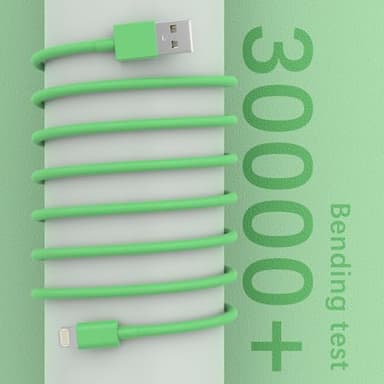 6Pack(3/3/6/6/6/10 FT) Original [Apple MFi Certified] iPhone Charger Fast Charging Lightning Cable iPhone Charger Cord for iPhone 14/13/12/11 Pro Max/XS MAX/XR/XS iPad AirPods-Green and Pink and Blue - Image 5
