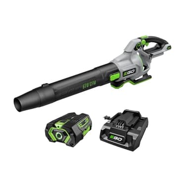 EGO POWER+ Leaf Blower, Cordless Electric 670 CFM, Includes 56V 4.0Ah Battery and Charger - LB6703 - Image 1