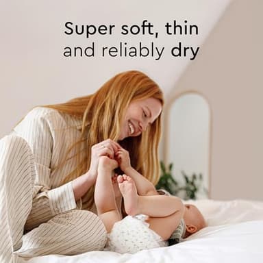 LILLYDOO Baby Diapers - Size 2 (9-18 lbs), Half-Monthly Supply (102 Count), Leak Protection, Skin-Friendly, Ultrasoft, Perfume- & Chlorine-Free, Hypoallergenic, Dermatologist Tested, Oeko-TEX® - Image 5