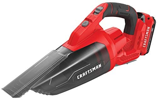 Craftsman V20 Cordless Hand Vacuum, 45 CFM, 2 Stage Filtration System with Filter, Battery and Charger Included (CMCVH001C1) - Image 1
