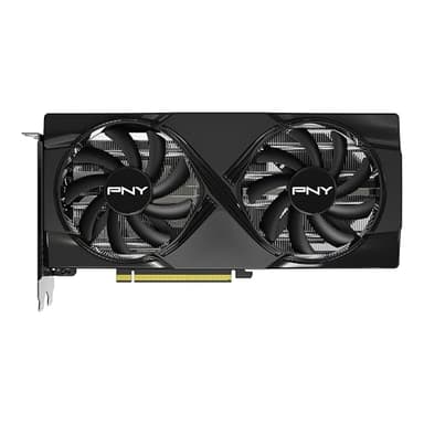 PNY NVIDIA GeForce RTX™ 5060 Ti OC Dual Fan, Graphics Card (8GB GDDR7, 128-bit, Boost Speed: 2692 MHz, SFF-Ready, PCIe® 5.0, HDMI®/DP 2.1, 2-Slot, NVIDIA Blackwell Architecture, DLSS 4) - Image 3