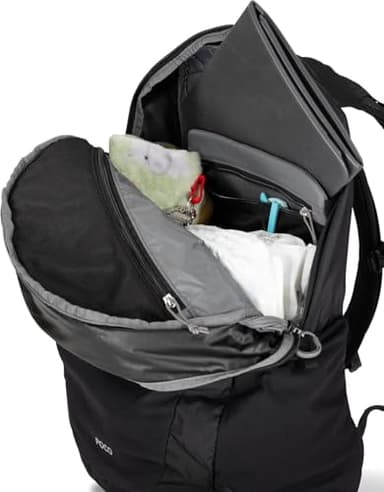 Osprey Poco Changing Backpack with Clip-in Changing Pad, Black - Image 11