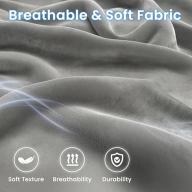 N-GEN GAMING Video Gaming Chair Office Computer Desk Use Ergonomic Reclining Backrest Adjustable Armrests Lumbar Support Footrest High Density Foam Breathable Fabric Heavy Duty Base (Grey) - Image 6