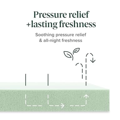 ZINUS 6 Inch Ultima Memory Foam Mattress [New Version], Twin, Fiberglass Free, Medium Firm Feel, Breathable Airflow Memory Foam, Certified Safe Foams & Fabric, Mattress in A Box - Image 4