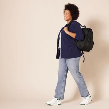 Amazon Essentials Women's Classic-Fit Full-Zip Polar Soft Fleece Jacket (Available in Plus Size), Navy, X-Small - Image 8