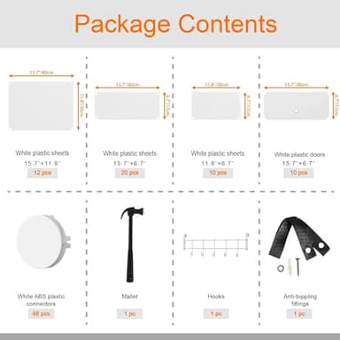 HOMIDEC Shoe Storage, 10-Tier Shoe Rack Organizer for Closet 20 Pair Narrow Shoes Shelf Cabinet for Entryway, Bedroom and Hallway - Image 8