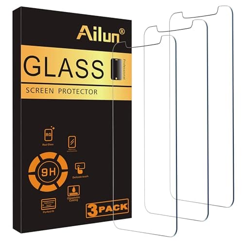 Ailun Screen Protector for iPhone 11 Pro Max/iPhone Xs Max 3 Pack 6.5 Inch 2019/2018 Release Case Friendly Tempered Glass - Image 1