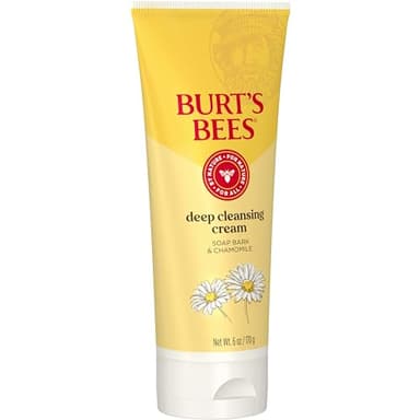 Burt's Bees Face Wash, Deep Facial Cleansing Cream, College Back to School Dorm Essentials, All Natural Cleanser with Chamomile, 6 Ounce (Pack of 3) (Packaging May Vary) - Image 10