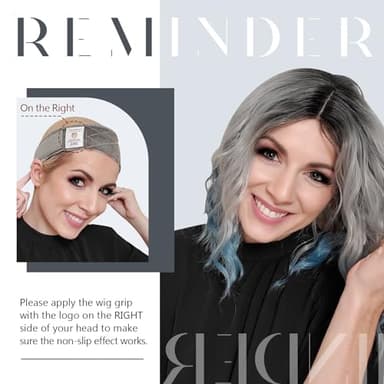 Dreamlover Wig Grip Band for Women, Nude, 2 Pieces - Image 2