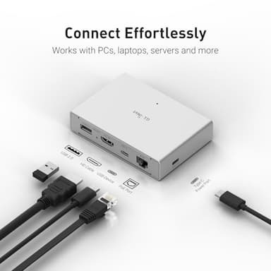 GL.iNet Comet PoE (GL-RM1PE) Remote KVM Control Over Internet - PoE/Type - C Dual Power Option 4K@30Hz,32GB EMMC Tailscale Support for PC Server Remote Access Power Management Adapted KVM Switches - Image 7