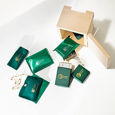 Elegant Small Round Clip on Earrings - Non Pierced Ears for Women (Style N 23 - Calour Light Blue Silver) - Image 7