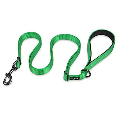Hyhug Nylon Adjustable 4-6ft Dog Leash with Soft Neoprene Padded Handle, Durable Heavy Duty Leash with Easy-to-Use Bolt Snap, Ideal for Jogging Outdoor - Image 5