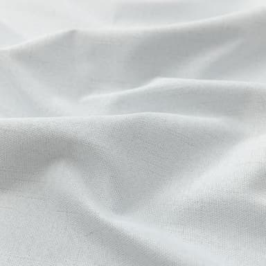 KOUFALL 132 Inch Tall Curtains for Large Window,Pleated Linen White Blackout 11FT 11 FT Curtains for Living Room 2 Panels Set - Image 8