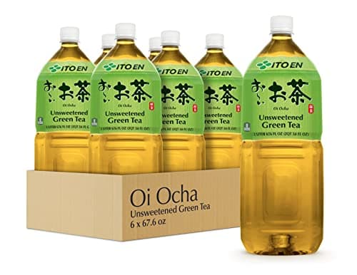 ITO EN Oi Ocha Green Tea, Sugar Free, 2 Liter Bottle, 67.6 Ounce (Pack of 6) - Image 1