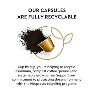 Nespresso Capsules Original Line, Volluto Decaffeinato Mild Roast Coffee, 50 Count Coffee Pods - Image 5