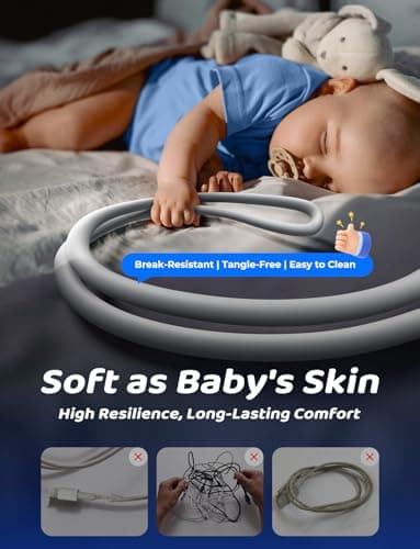 LISEN USB C to Lightning Cable, 240W 4 in 1 Charging Cable 6.6FT, Chubby USB A/C to C/Lightning with Light for iPhone Air 17 16 15 14 Pro/MacBook/iPad/Samsung/Switch 2, Multi Chargers for All Devices - Image 8