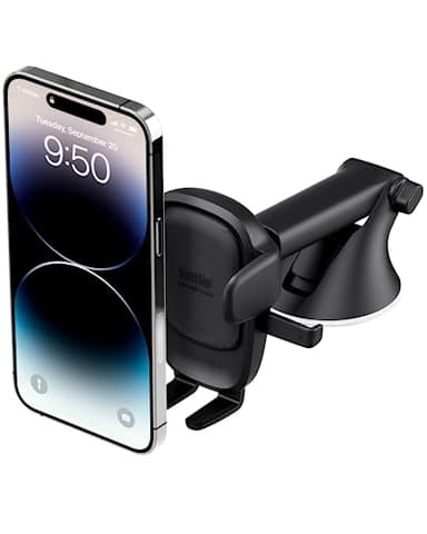 iOttie Easy One Touch Advanced Universal Car Mount Dashboard & Windshield Suction Cup Phone Holder for iPhone, Samsung, Google, All Smartphones - Image 1