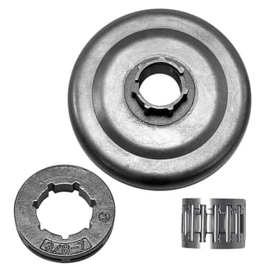 Yutacorex 513470X Clutch Drum 3/8" 7T Sprocket Kit For Husqvarna 455, 455 Rancher, 460, 460 Rancher Chainsaw Rim Convert part Replace # 513470 - Image 1