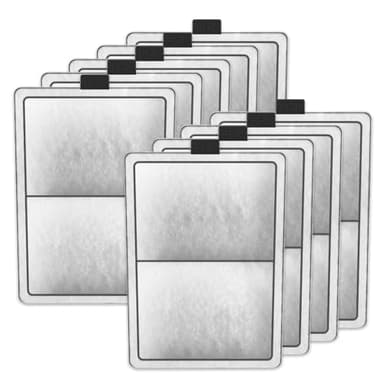 SAMANIJA 9-Pack PF-L Filter Cartridge Replacement for Top Fin Silenstream PF20, PF30, PF40 and PF75 Power Filters - Image 1