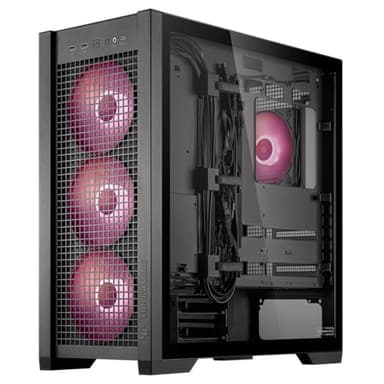 ASUS TUF Gaming GT302 ARGB ATX Mid-Tower PC Case Four 140 x 28 mm ARGB fans for high airflow and static pressure, interchangeable side panel, detachable top panel, hidden-connector motherboard support - Image 19