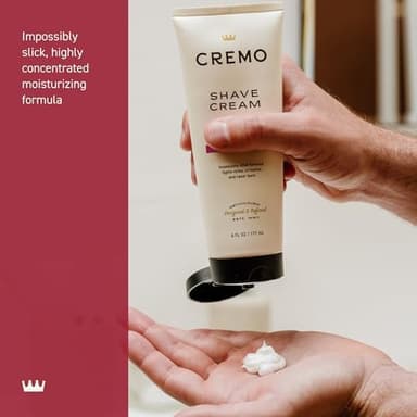 Cremo Original Shave Cream, Astonishingly Superior Ultra-Slick Shaving Cream for Men, Fights Nicks, Cuts and Razor Burn, 6 Fl Oz - Image 6