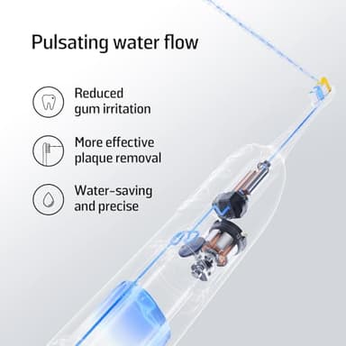 Soocas NEOS II - Sonic Electric Toothbrush and Water Flosser, Cordless Oral Irrigator, Electric Toothbrush for Adults, Portable Water Flosser, Superior Plaque Removal, Dark Violet - Image 5