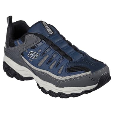 Skechers mens After Burn M. Fit Loafer, Navy/Gray, 11 US - Image 5