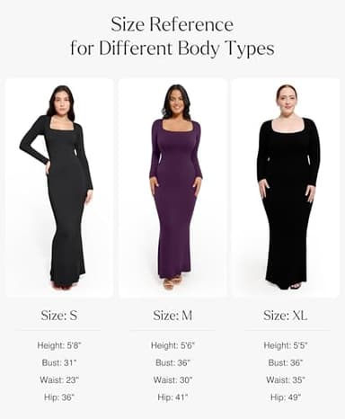Popilush Formal Wedding Guest Dress - Women's Shapewear Long Sleeve Maxi Dresses Fall Square Neck Bodycon Dress Built-in Bra Green - Image 5