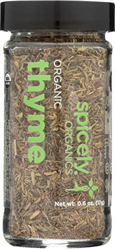 Spicely Organic Thyme 0.60 Ounce Jar Certified Gluten Free - Image 5