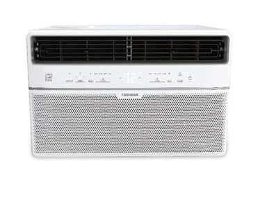 Toshiba 8,000 BTU 115-Volt Smart Wi-Fi Touch Control Window Air Conditioner with Remote for up to350 Sq. Ft.in White (Renewed)