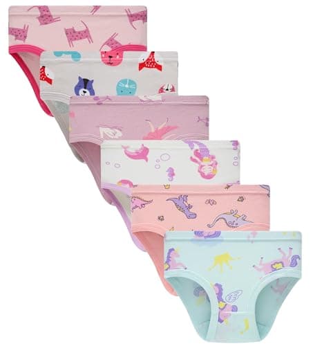 Hahan Soft Panties Little Girls Underwear Kids Toddler Briefs 7/8yrs - Image 1