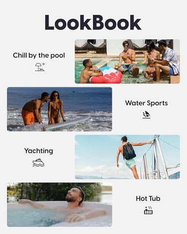 maamgic Mens Swim Trunks Quick Dry Swim Shorts with Mesh Lining Funny Swimwear Bathing Suits 7inch Brown Totem Medium - Image 6