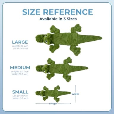 Best Pet Supplies 2-in-1 Stuffless Squeaky Dog Toys with Soft, Durable Fabric for Small, Medium, and Large Pets, No Stuffing for Indoor Play, Supports Active Biting and Play - 4 Figures, Small - Image 6