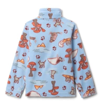 Columbia Baby Zing III Fleece, Ripple Blue Trail Tails, 3/6 - Image 6