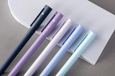 DIVERSEBEE Gel Ink Pens Assorted Colors, 0.5 mm Fine Point, Bible Pens No Bleed Through with Cute Fine Tip, Bible Study Journaling Supplies Set, 5 Pack (Blue) - Image 7