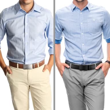 Zitahli Ratchet Belt for Men - 2 Packs Leather Mens belt For Gift Men Dress and Casual,Trim to Fit Size 34"-48" - Image 7