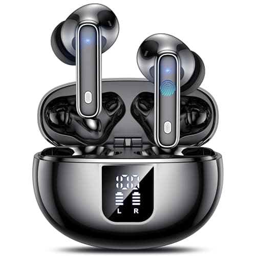 AI Translation Earbuds Real Time 144 Languages Accents Translator 36H Playtime 3-in-1 Wireless Headphones 4 ANC Mic for Spanish/English Audífonos Traductores, Bluetooth 5.4 Earphones iOS & Android - Image 1
