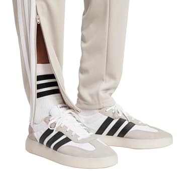 adidas Men's Sereno Cut 3-Stripes Slim Tapered Pants, Wonder Alumina/White - Image 5