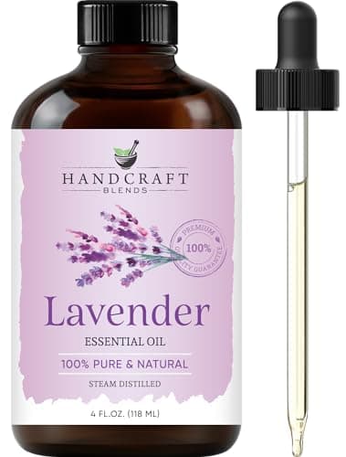 Handcraft Blends Lavender Essential Oil – Huge 4 Fl Oz – 100% Pure and Natural – Premium Grade Essential Oil for Diffuser and Aromatherapy, Skin, Massage, Candle and Soap Making Fragrance - Image 1